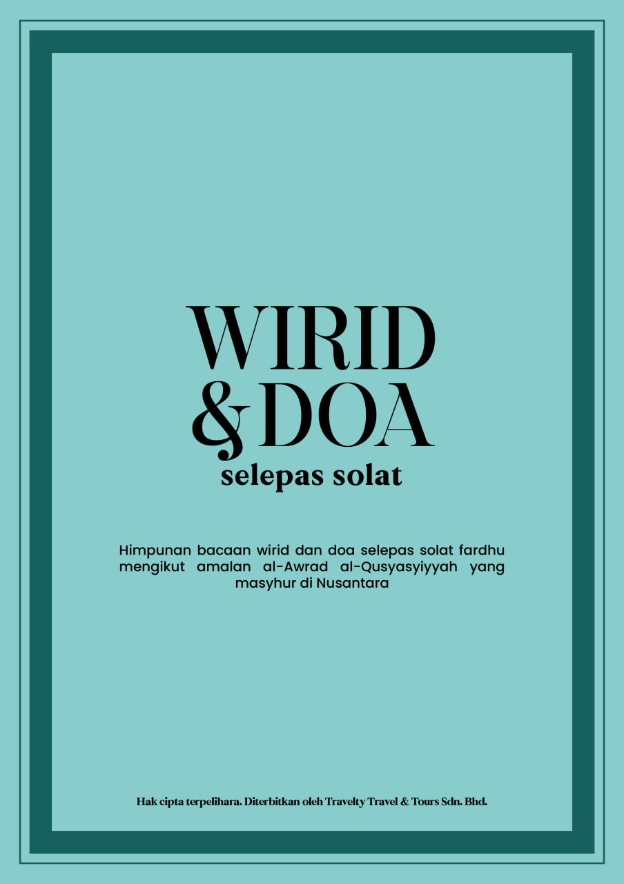 Wirid & Doa Lepas Solat inner cover
